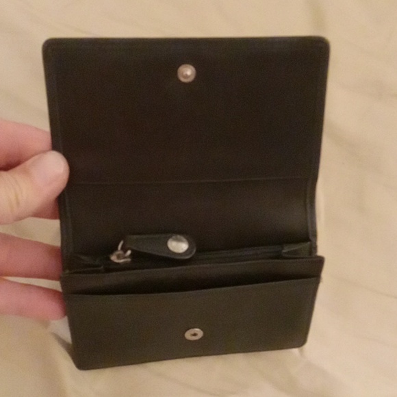 Coach Black Leather Wallet - Picture 4 of 8